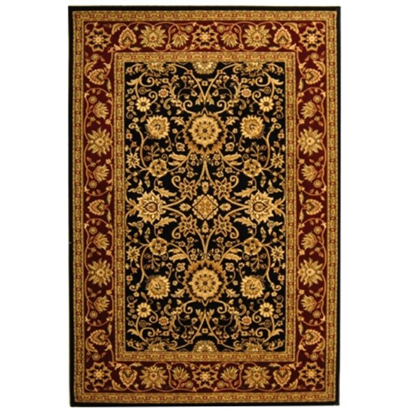 Safavieh Lyndhurst 6 ft. x 9 ft. Machine Made Medium Rectangle Rug - Black-Red LNH212G-6 - main